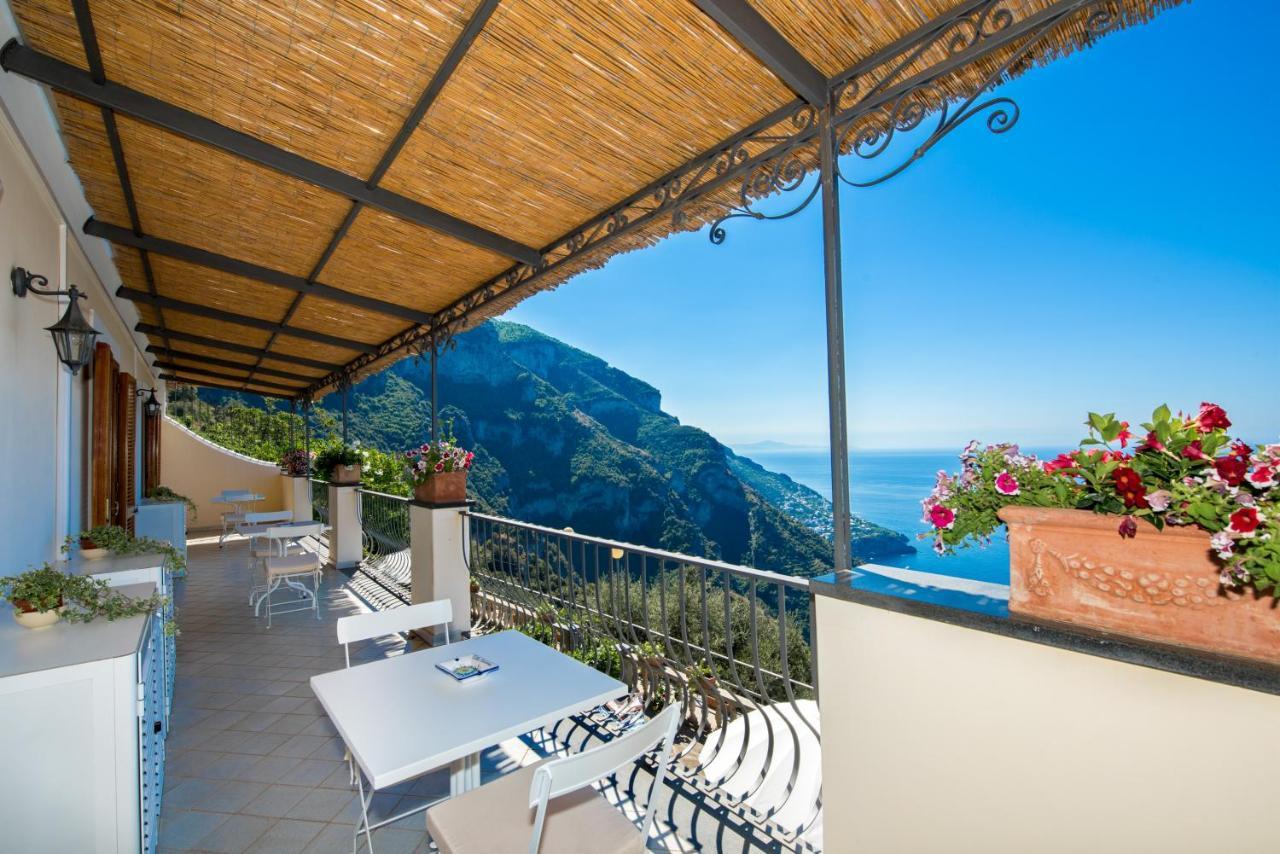 Villa Savina - Elegant Family Villa Overlooks Amalfi Coast - Positano Exterior foto